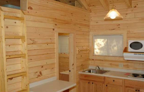 Deluxe Cabin interior