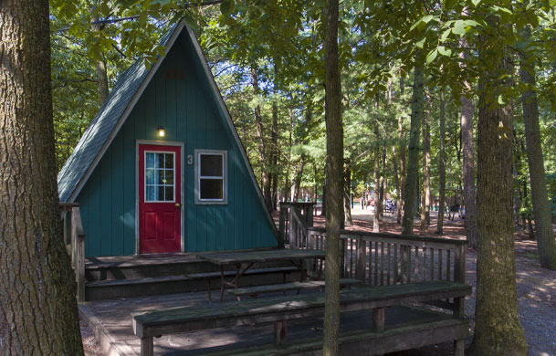 Rustic Cabin at Adventure Bound Tall Pines